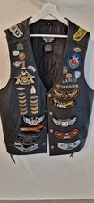 Harley Davidson Leder Weste