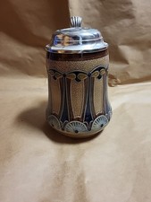 Bierkrug mit Zinndeckel Siecor Merkelbach Manufaktur