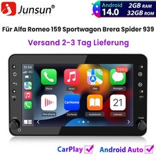 Für Alfa Romeo 159 Sportwagon Brera Spider 939 Apple Carplay Autoradio GPS Navi