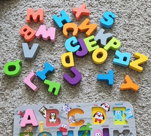 Abc holzpuzzle holz - holzpuzzle,