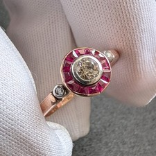 Entourage Target Ring 14k 585