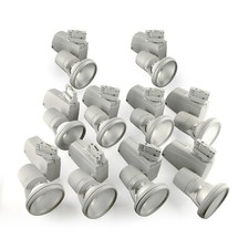 10 Stk LUG Shopstrahler Philips CDM-T 35W für Erco Staff Eutrac Universaladapter