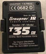 GRAUPNER -HF-MODUL T35 - FMSSS - für 6014, MC 17-MC18-MC20-MC24 - wie neu