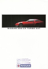 NISSAN 300ZX 300 ZX TURBO Prospekt Brochure 1987 B16