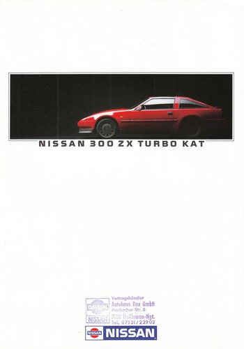 Nissan 300zx 300 turbo - 300, zx