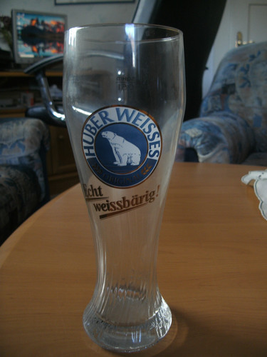 Weizenbierglas huber weisses - weizenbierglas,