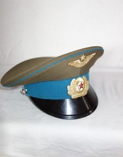 Sehr schöne Schirmmütze Offizier Luftwaffe 70er Jahre Sowjetunion UdSSR  Gr. 56 