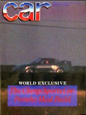 CAR magazine March 1987 Audi Sport quattro Ford RS200 Ford Sierra MR2 Sprintex