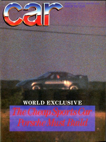 Car magazine march 1987 - magazine, audi