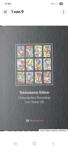 Telefonkartenbuch
