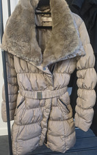 she Damen Steppmantel beige
