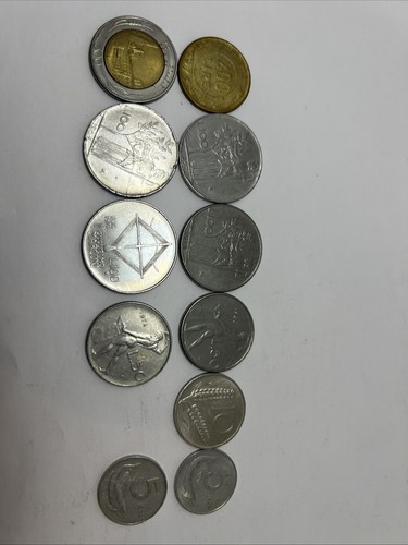 Italienische lire münzen - italienische,