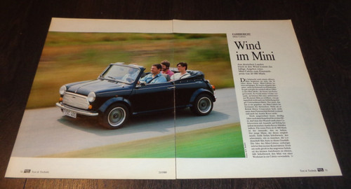 Rover mini cabrio - rover,