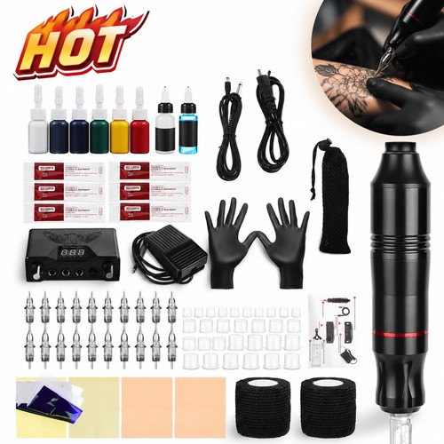 Komplett tattoo maschine set - komplett,
