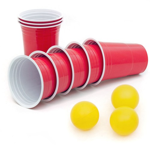 Beer pong becher red - pong, set
