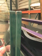 Glasscheibe VSG aus 2 x ESG,  20 mm, 2000x1200 mm, klar