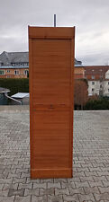 XXL Art deco Kontor Büroschrank Rollschrank Rolladenschrank um 1925 - 220,00 cm