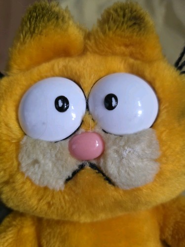 Garfield vintage plüschtier - garfield,