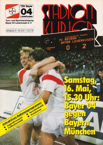 Programme 1986 bayer - |, 1986/87