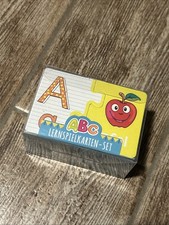 unbespielt ABC CHAMPIONS ABC-Lernspielkarten-Set Puzzle 70 Teile Alphabet Lernen