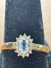 14K Gelbgold Damen Ring