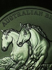 1 OZ plata 9999 Brumby 2023