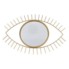 Metall Spiegel Gold Auge