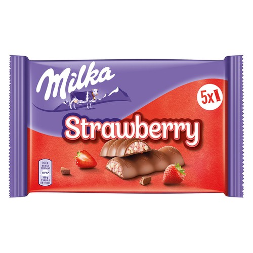 Milka erdbeer 5er - milka, &