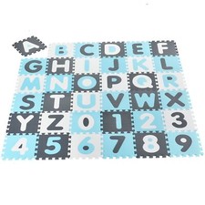 Puzzlematte Kinderteppich Spielteppich Spielmatte Schaumstoffmatte Juskys®