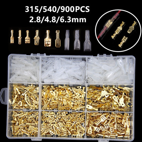 900 tlg flachstecker set - 900-tlg,