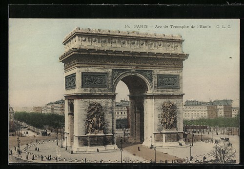 Paris arc de triomphe - l´arc,