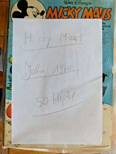 Konvolut micky maus hefte - micky,