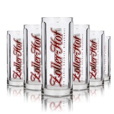 6x Zoller Hof Glas 0,3l