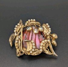 Seltene Art Deco Brosche