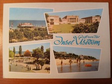Postkarte 2725 nicht gelaufen, Ostseeinsel Usedom, Ansichtskarte, Sammlung