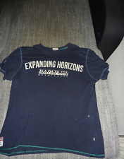 NAPAPIJRI geographic Shirt Expanding Horizons XL Blau Norwegen Flagge Norway