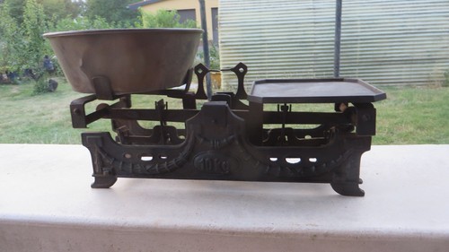 Historische balkenwaage 10kg - balkenwaage,