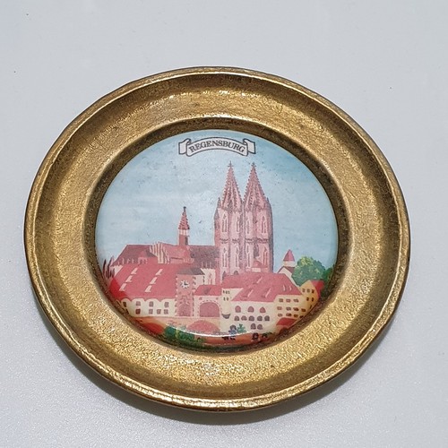 Vintage wandteller souvenir - wandteller,
