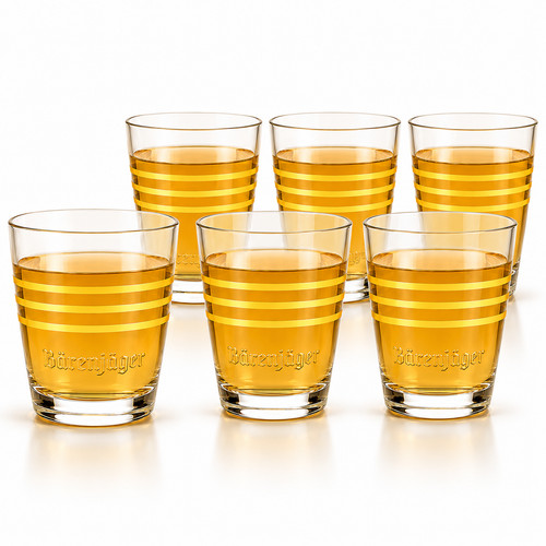 Bärenjäger gläser - 6x,