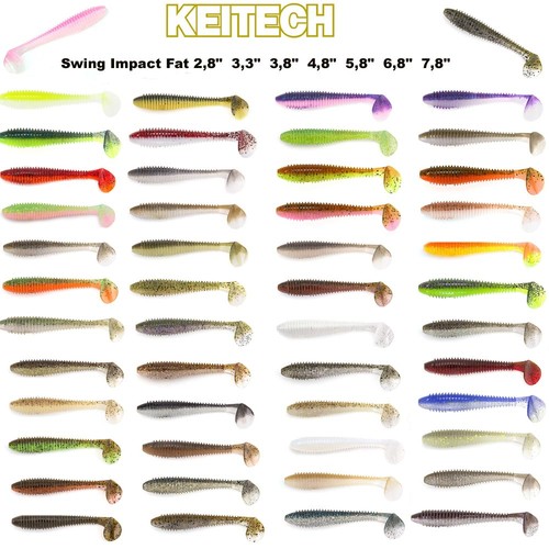 Keitech swing impact - keitech, fat