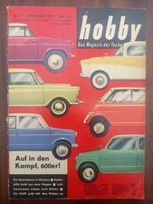 BMW 600, micro car, NSU Prinz, Fiat 600, Lloyd, Glas Isar, Abbildung 1958, cover