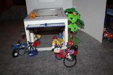 Playmobil Garage mit Fahrrädern