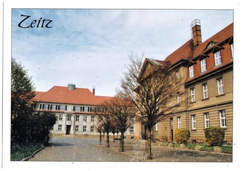 Zeitz sparkasse - ak,, zeitz,