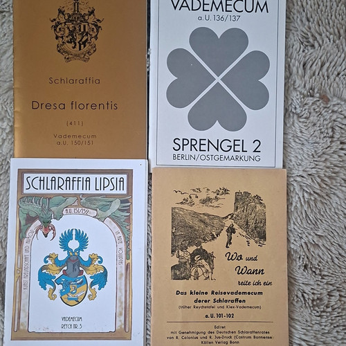 Schlaraffia vademecum konvolut - vademecum,