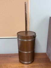 Antique Wooden Butter Churn