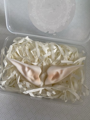 Bjd elf ears semi white - ears,