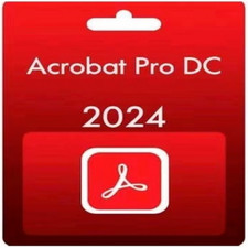 Acrobat Pro 2024 PDF Vollversion Dauerlizenz Lebenslang Deutsch Lizenz DVD macOS