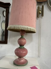 Italienische Majolika  Lampe