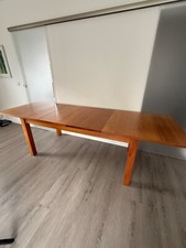 Walnuß-Esstisch 170cm (260cm) x 85cm x 74cm (2 Erweiterungsplatten a 45cm)