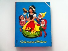 Schneewittchen - Bilderbuch 60er Jahre, Pappbilderbuch - RARITÄT -